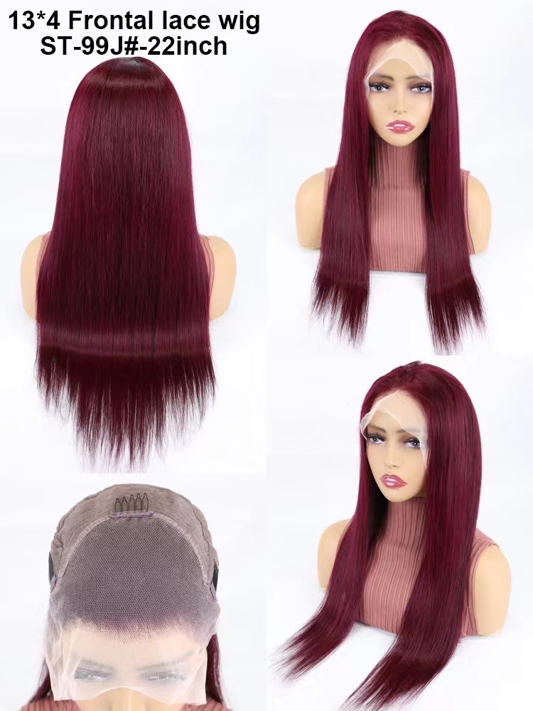 13X4 Frontal Wig 99J 22 01