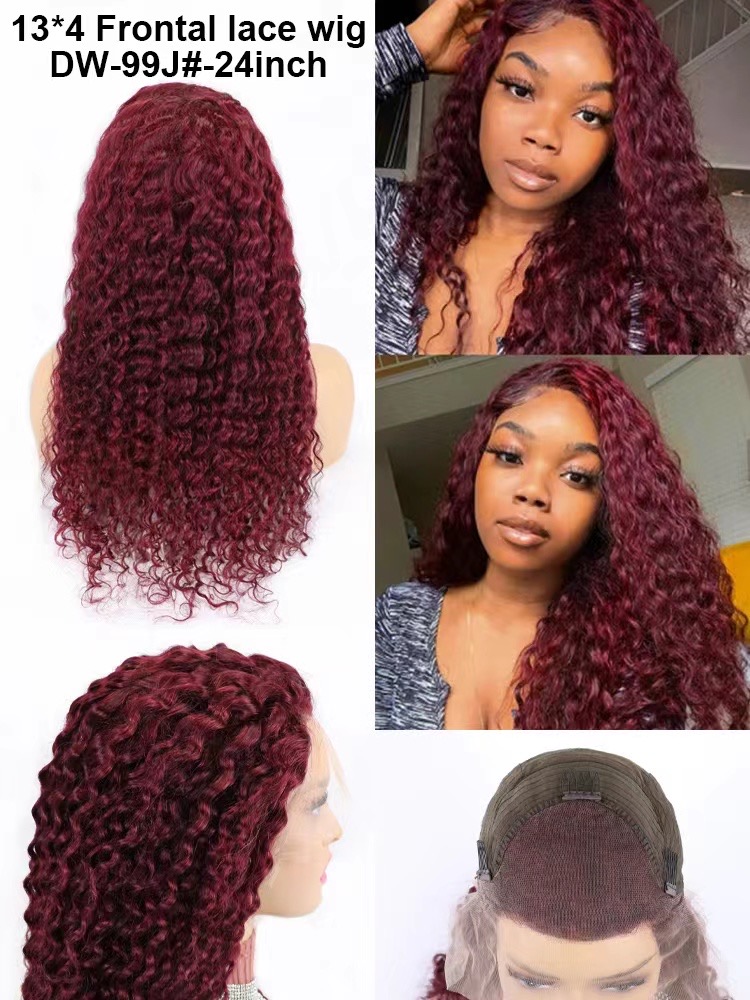 Frontal Wig 99J Deep 24 01